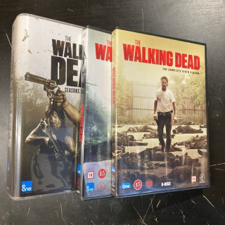 Walking Dead - Kaudet 1-6 30DVD (VG-VG+/M-) -tv-sarja-